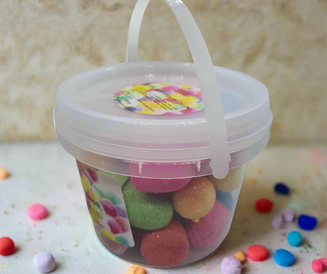 Gum Drop Bath Bomb Bucket The Bath Bakery