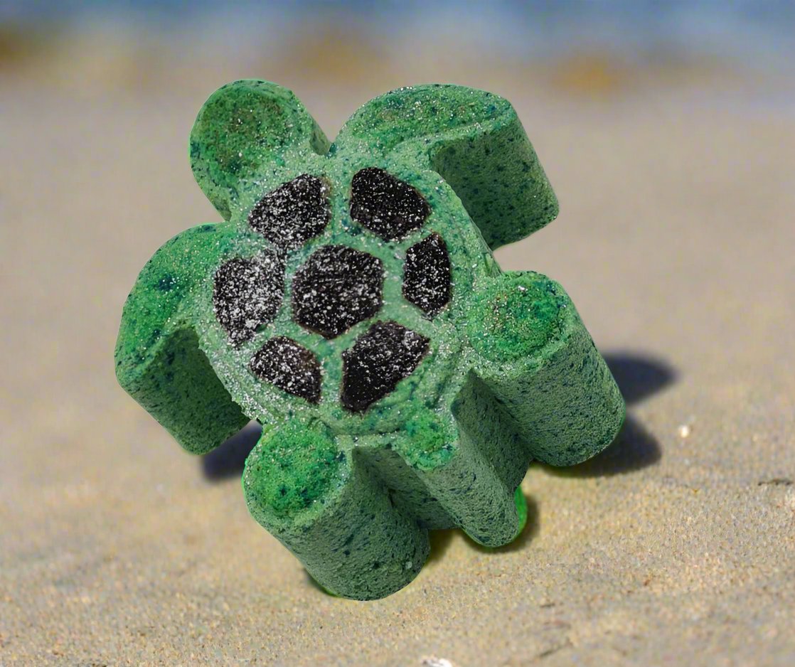 Turtle Shell Bomb Bath Bomb Turtle - https://seaturtlefoundation.org/donate – The Bath Bakery