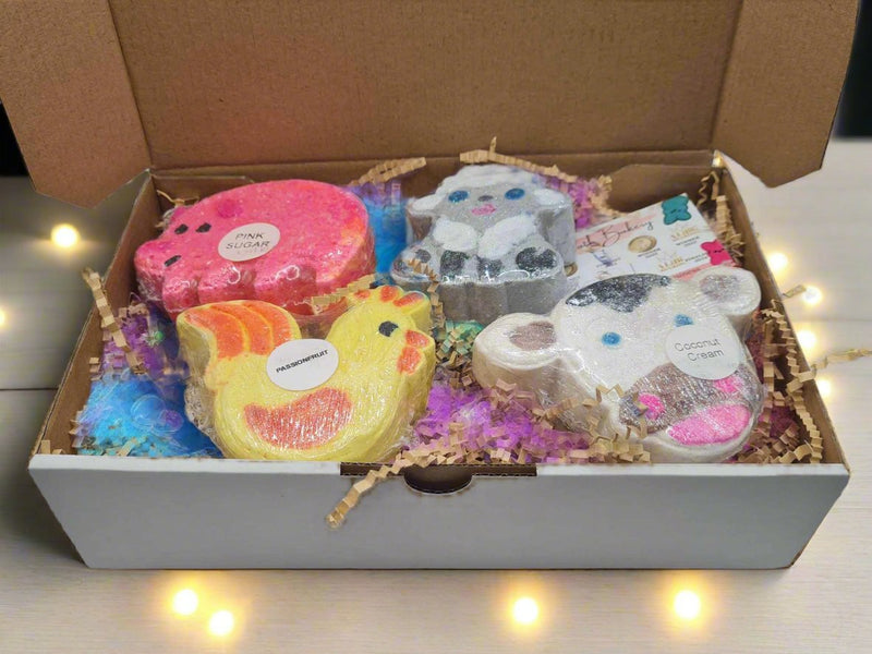 Bath Bomb Farmyard Gift Box Ser - www.thebathbakery.com.au