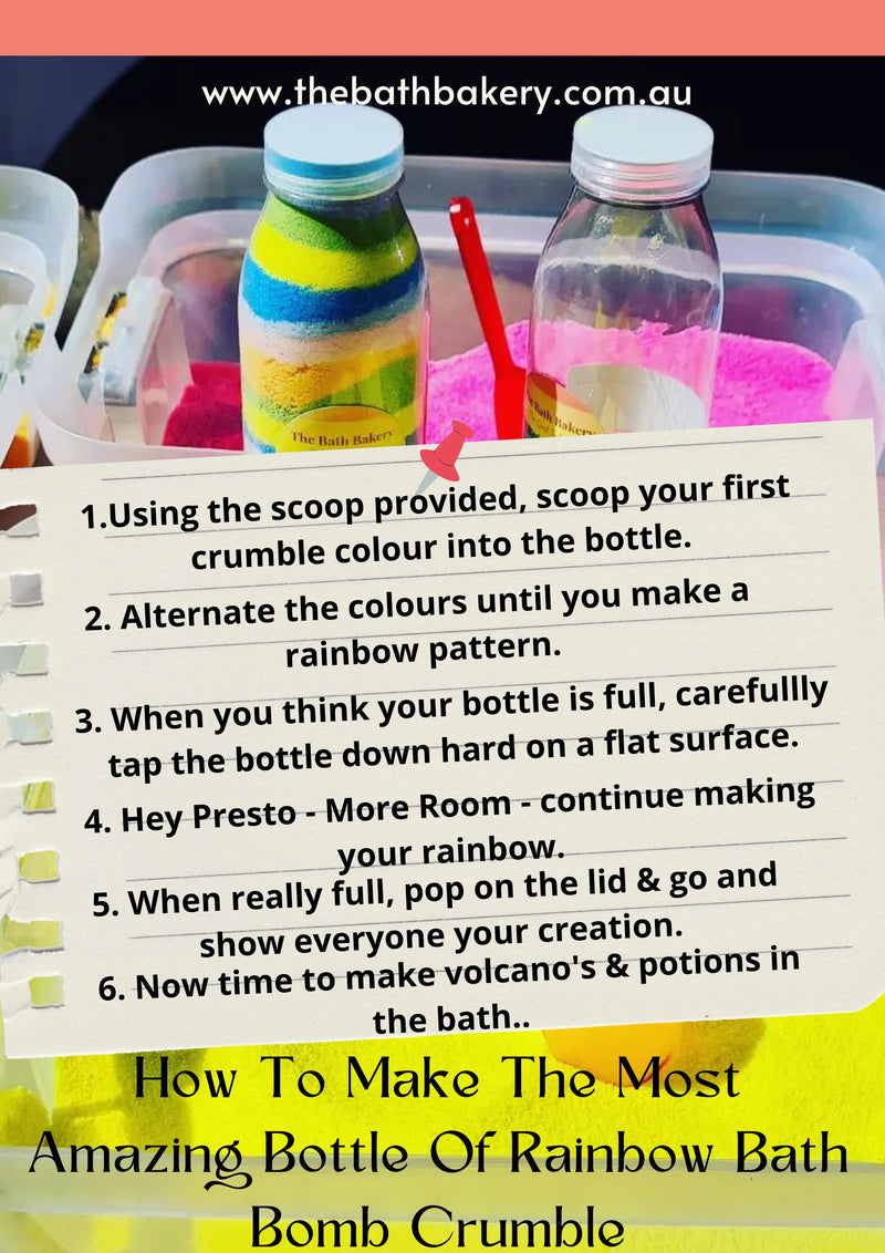 Wholesale Bath Bomb Crumble/Bath Dust - Made to Order (1kg)