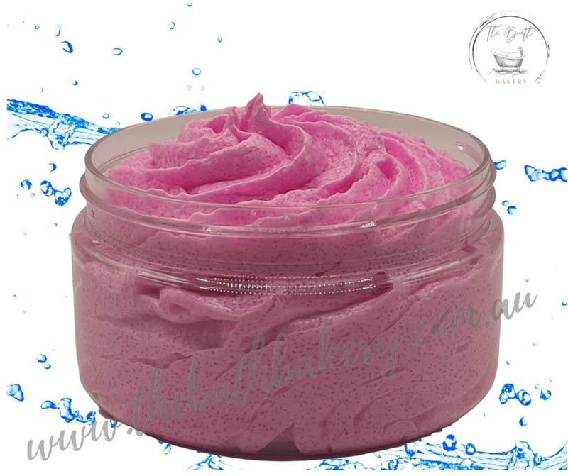 Foaming Whipped Sugar Scrub - Rose