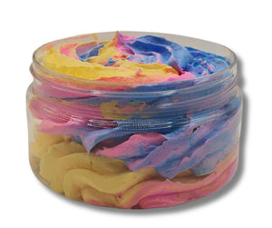 ShowerButter-WhippedSoap-ChemicalFree-WesternSydney-RainbowSherbet-www.thebathbakery.com.au