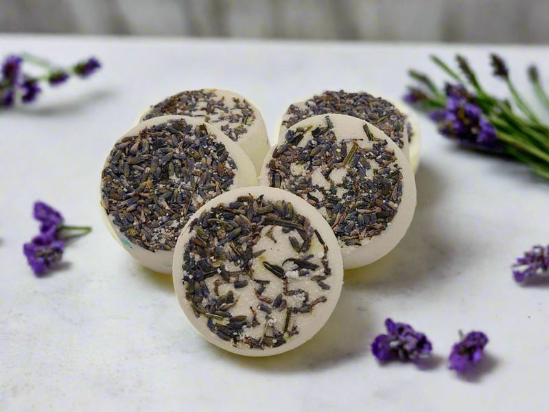 Lavender Menthol Shower Steamers - www.thebathbakery.com.au