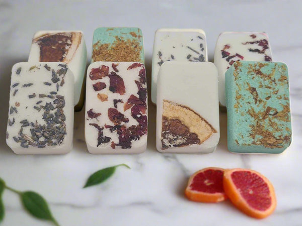 Mixed Pack of Shower Steamers - Menthol Eucalyptus, Rose, Lavender, Citrus - www.thebathbakery.com.au