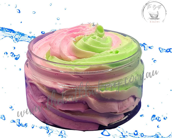 Fairy Floss Shower Butter/Whipped Soap - all made from scratch without using premade/prebought bases & no chemicals