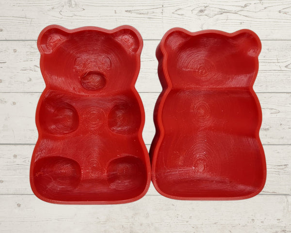 3D Printed Gummy Bear Bath Bomb Mould