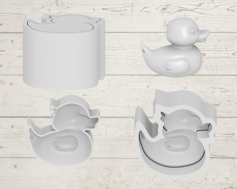 3D Printed Mamma Duck Bath Bomb Mould