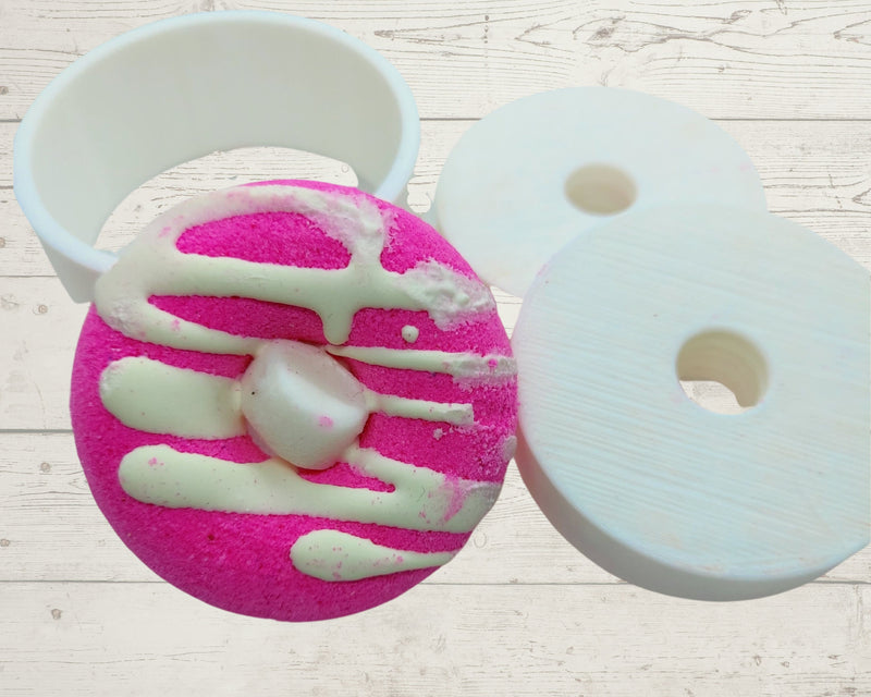 3D Printed Donut Bath Bomb Mould - Mini