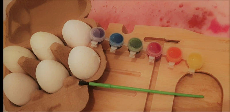 Paint Your Own Bath Bomb Eggs